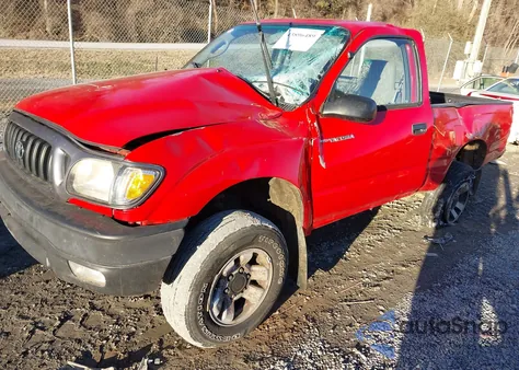 2003 Toyota Tacoma из США, поврежденный, VIN 5TEPM62N53Z209026